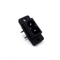 JEC JR-201D8A(PCA) C8 2.5A 250V ac power socket Dielectric With-stand Voltage 2 PIN plug and socket